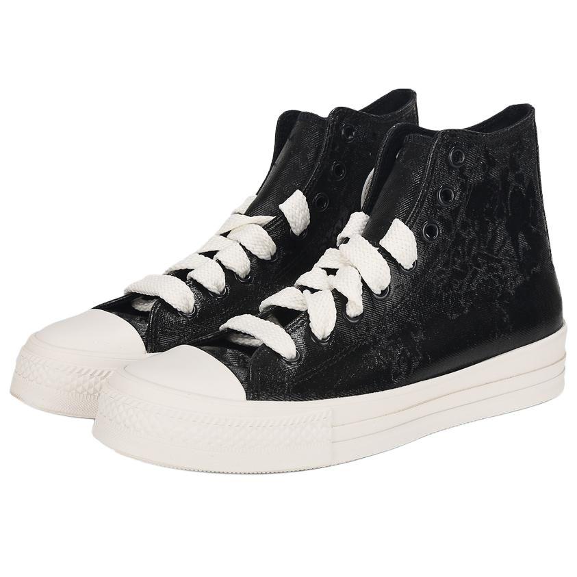 Converse Chuck Taylor All Star Veelzijdig Comfortabel Hoge Sneakers Canvas Unisex Sneakers Zwart Wit A24066C