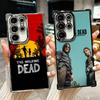 The Walking Deads Plating Phone Case For Samsung Galaxy S24 S25 FE S26 Edge S23 Ultra S22 S21 Plus S20 Anti-Fall Airabag Cover