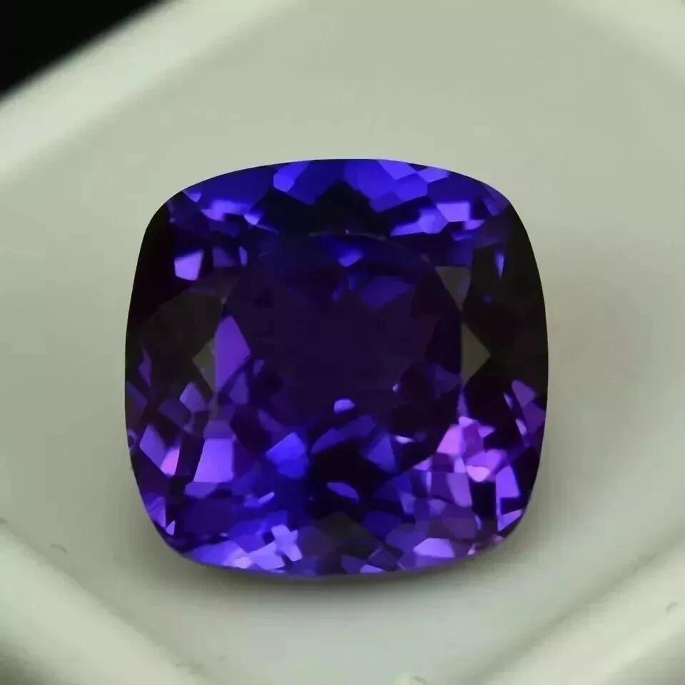 Certified Natural Kashmiri Blue Sapphire 9-11 Ct Fabulous Loose Gemstone
