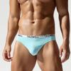 Men's Sexy Low-Rise Thong Solid Color Erotic Cotton Underwear Soft Comfort Close Fitting Underpant