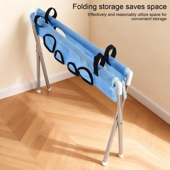 Pet Care Sling for Home Grooming Table, Hammock with Foldable Stand, 4-Hole or Restraint Bag 8-Hole, Washing Station Cats, Small Dogs,