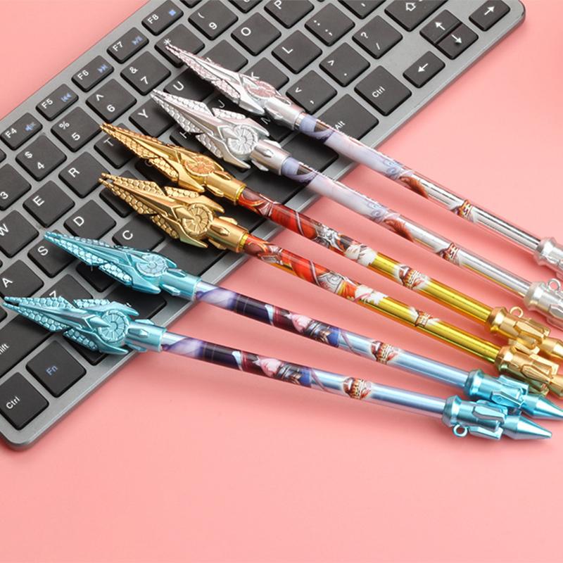 1 Pcs Stationery Office Creative Phoenix Gun Gel Pen School Supply Handle Gift Weapon Lovely Chinese Style Vintage