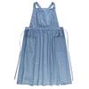 Vintage Denim Apron Premium Cotton Canvas Heavy-Duty Apron Adjustable Waist Machine Washable Bib Apron Kitchen Cooking Baking