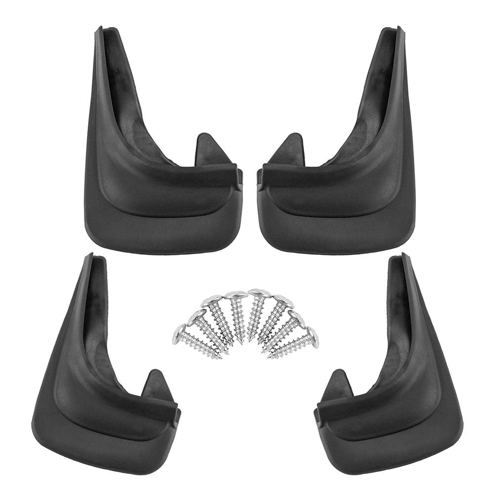 2 Pcs Car Mud Flaps Compatible with Fiesta/Focus/Galaxy/Ka/Mondeo/Ranger/Sierra Rubber Mud Flaps Mudguard Cover Muds Flap Guards