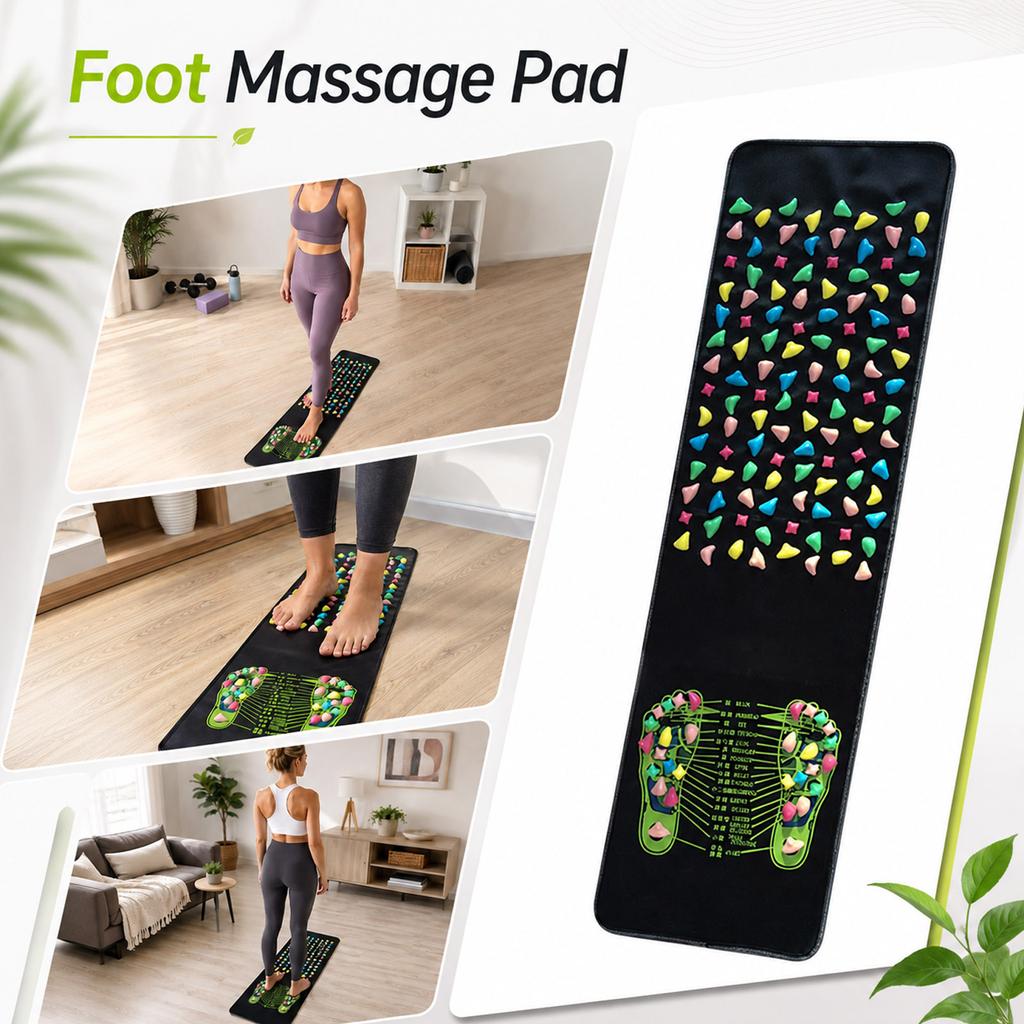 Foot Massage Walking for Home , Carpet Pad with Nodules , Portable Floor for Daily Comfort and Relaxation