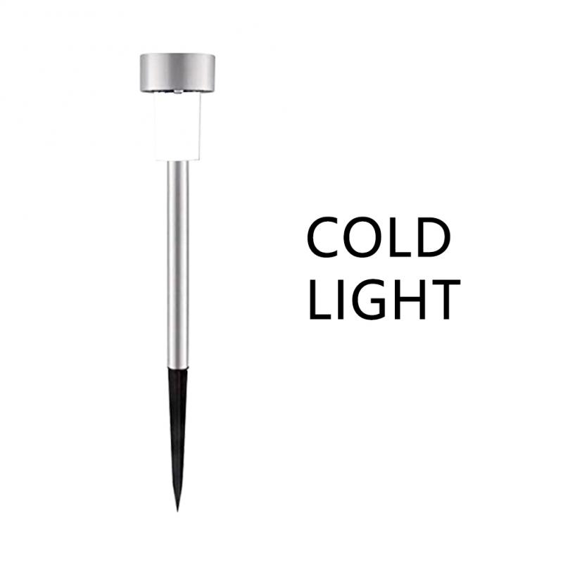 Garden Lamp Durable Stainless Steel Outdoor Lighting Solar Lawn Light Corrosion Preventive Garden Decoration Standard Lamp