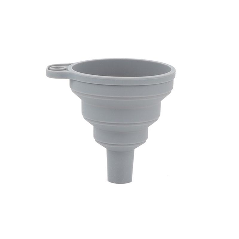 Food Grade Silicone Funnel Mini Silicone Folding Funnel Practical Kitchen Liquid Dispensing Mini Funnel Portable Kitchen Tools