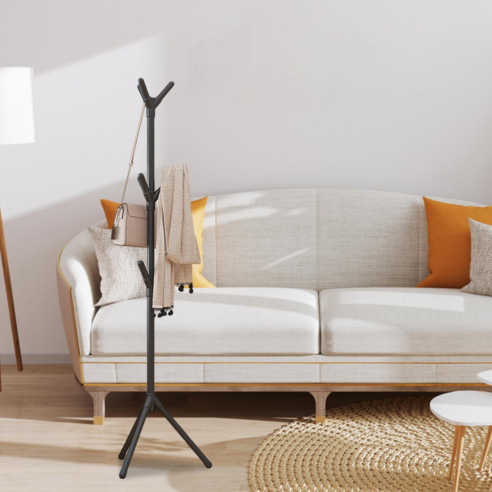 Вешалка для пальто Аксессуары Вешалка для одежды Подставка для офиса Домашний холл Шарфы чёрный 1720₽