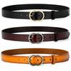 Wide Waist Seal Jeans Belt Ladies Leather Belt Cuckoo Simple Belt