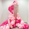 Pink Theme Balloons Garland Hot Pink Gold Balloons Arch Kit Birthday Party Baby Shower Gender Reveal Wedding Anniversary Decor