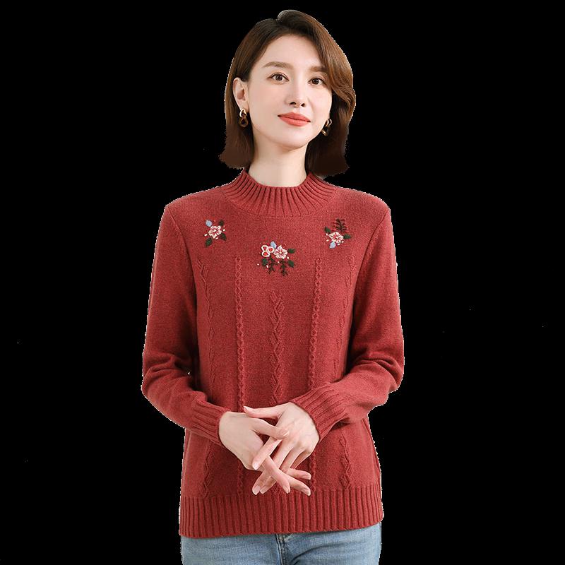 

Hengyuanxiang 07YXX031 Женский свитер из шерсти, машинная стирка 180