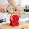Multiuse Slicer Holder With Firm Grip Ergonomic Dividers Design For Precise Cuts Slicing Shredding Tomatoes Lemons Potatoes Round Fruits Vegetables