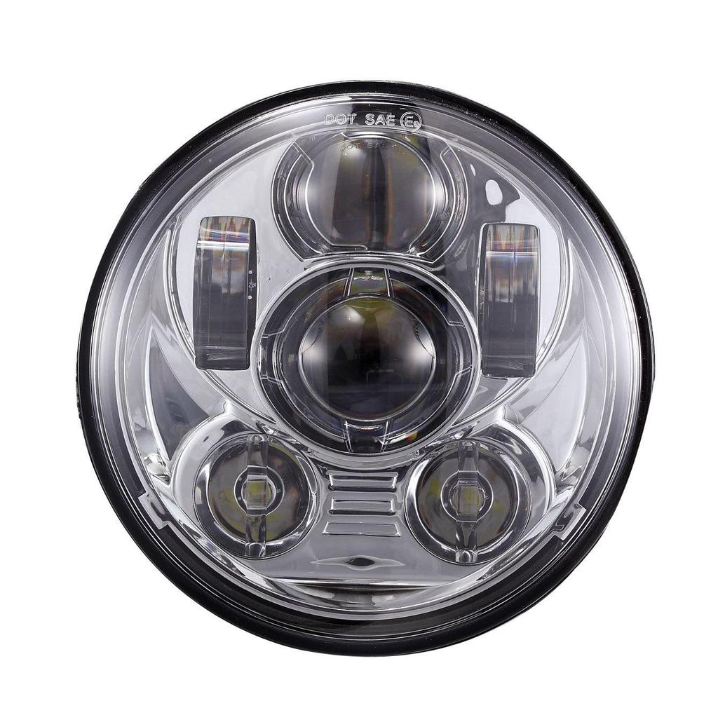 Harley-Compatible 45W 5.75" Motorcycle High/Low Beam Headlight
