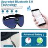 Schlaf-Kopfhörer, 3D-Bluetooth 5.0, Stirnband, kabellos, Schlafartefakt, atmungsaktiv, Musik-Augenmaske, Ohrhörer für Seitenschläfer-Geschenke