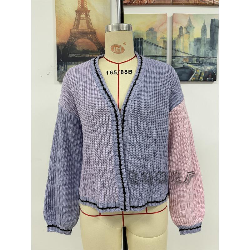 Women S Loose Knit Cardigan Sweater Long Sleeve Casual Commute Style