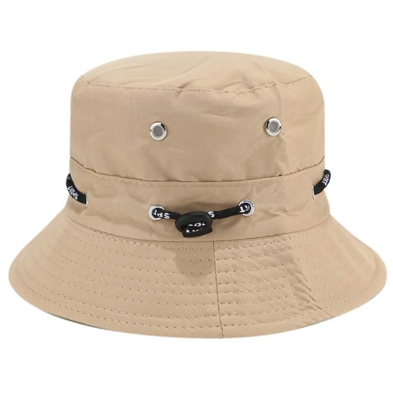 Bucket Hat Unisex Summer Solid Color Outdoor Fisherman Hat Casual Beach Sun Hat Panama Hats