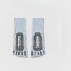 Solid-color Five-finger Mid-calf Socks with Silicone Grip, Yoga Fitness Pure-color Combed Dopamine Yoga Socks
