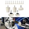Wool Wheel Buffing Pad Drill Kit Replacement Polishing Cloth Wheel Polishing Grinding 15pcs Set Accessories Practical