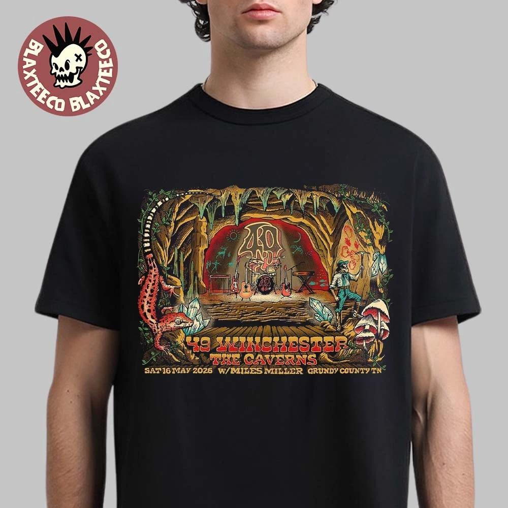 49 Winchester Live At The Caverns 2026 Night 2 Event Poster In Grundy Shirt S
