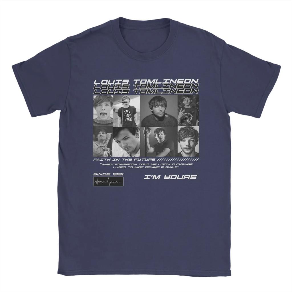 Louis Tomlinsons Herren Damen T-Shirts Ich gehöre dir Lustige T-Shirts Kurzarm Rundhals T-Shirt Baumwollkleidung