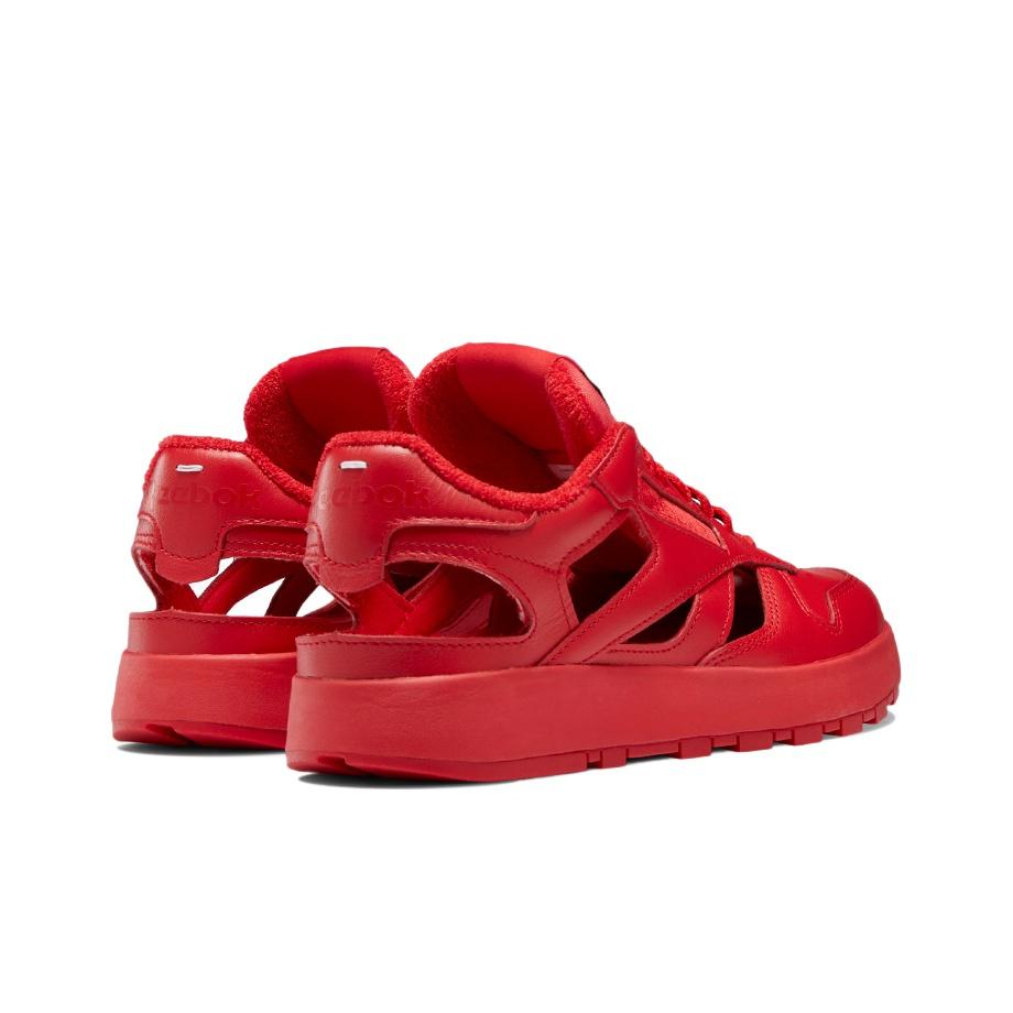 Maison Margiela X Reebok Classic Leather DQ Vector Red Unisex Sneakers Black Footwear-White GZ0947