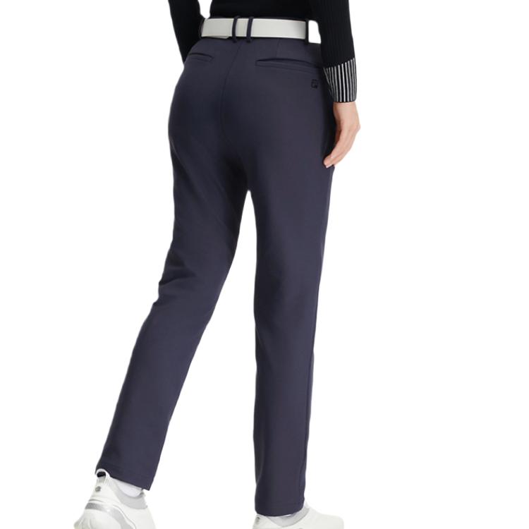 FILA Golf Series Fashion Versatile Soft Trendy Casual Pants Women pants Blue A11W445801B-NV