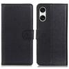 For Sony Xperia 10 VI Magnetic Case Wallet Leather Phone Cover with Litchi Texture