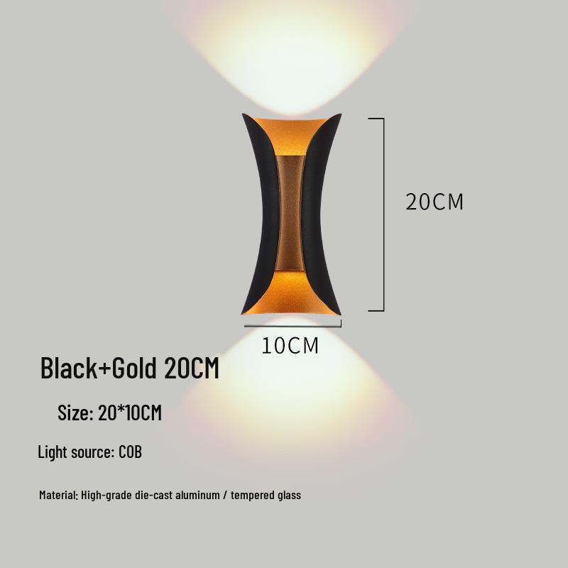 Modern LED Waterproof Outdoor Wall Lamp – Creative Design for Corridor