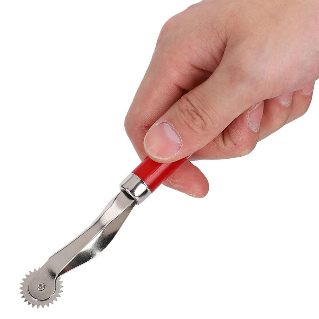 5Pcs Leather OverStitch Marking Wheel Handcrafted Scribe Point Make Tool Sewing Spacer