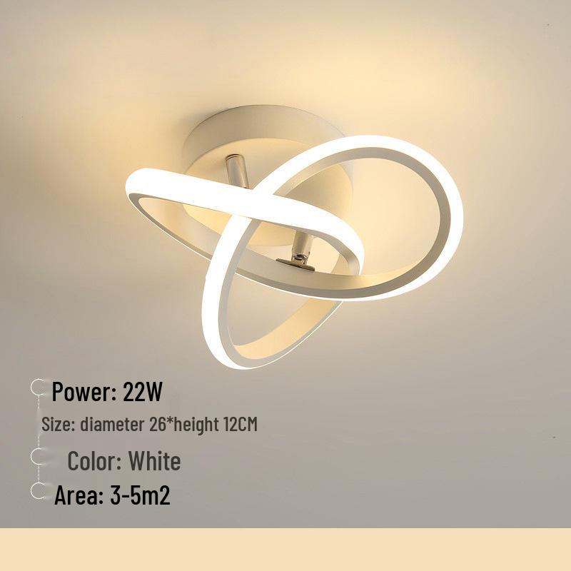Nordic Modern Ceiling Lamp for Corridor - Creative Decorative Lighting with Simple Personality Design