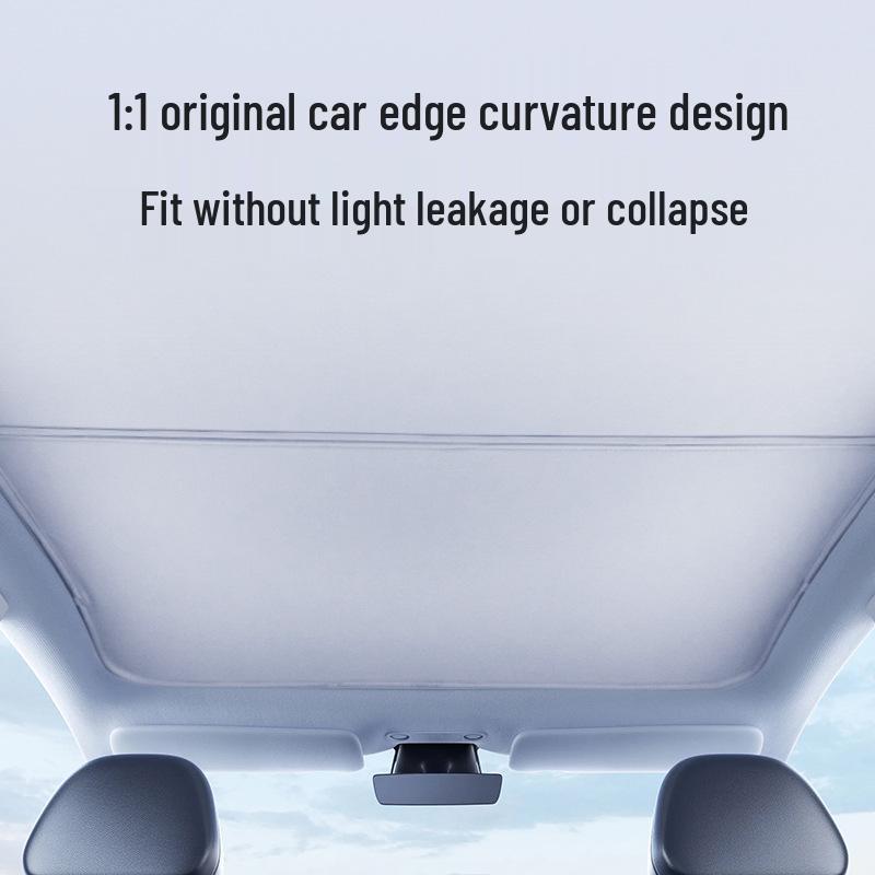Tesla Model Y & 3 Sunroof Graphene Sunshade - New Version