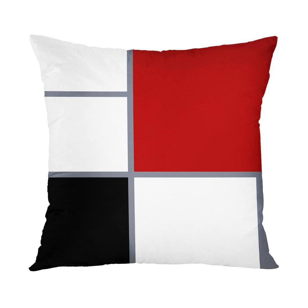 Red Series Geometric Pillow Cover Abstraction Cushion Sofa Sleeve Home Decoration Covers Wedding Pillow Covers Linen Cushion