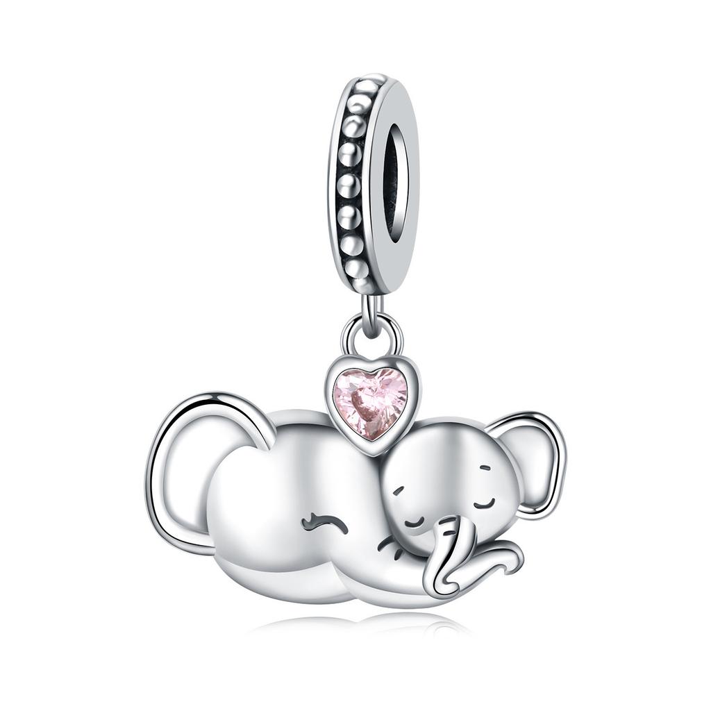 Splittable Mother Daughter Dangle Charm Bead Component Bead Components Compatible With Authentic Original Bracelet High Quality Fine Jewelry Designed