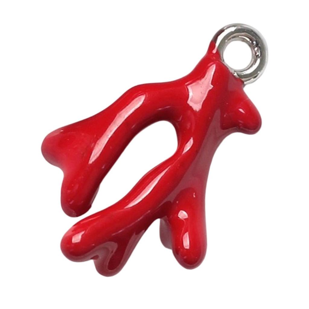 Stylish Oceanics Corals Alloy Pendant For Necklace Bracelet Jewelry Making Portable Sturdy