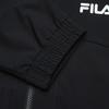 FILA Simple Hooded Woven Jacket Men Jackets Black F11M519714FBK