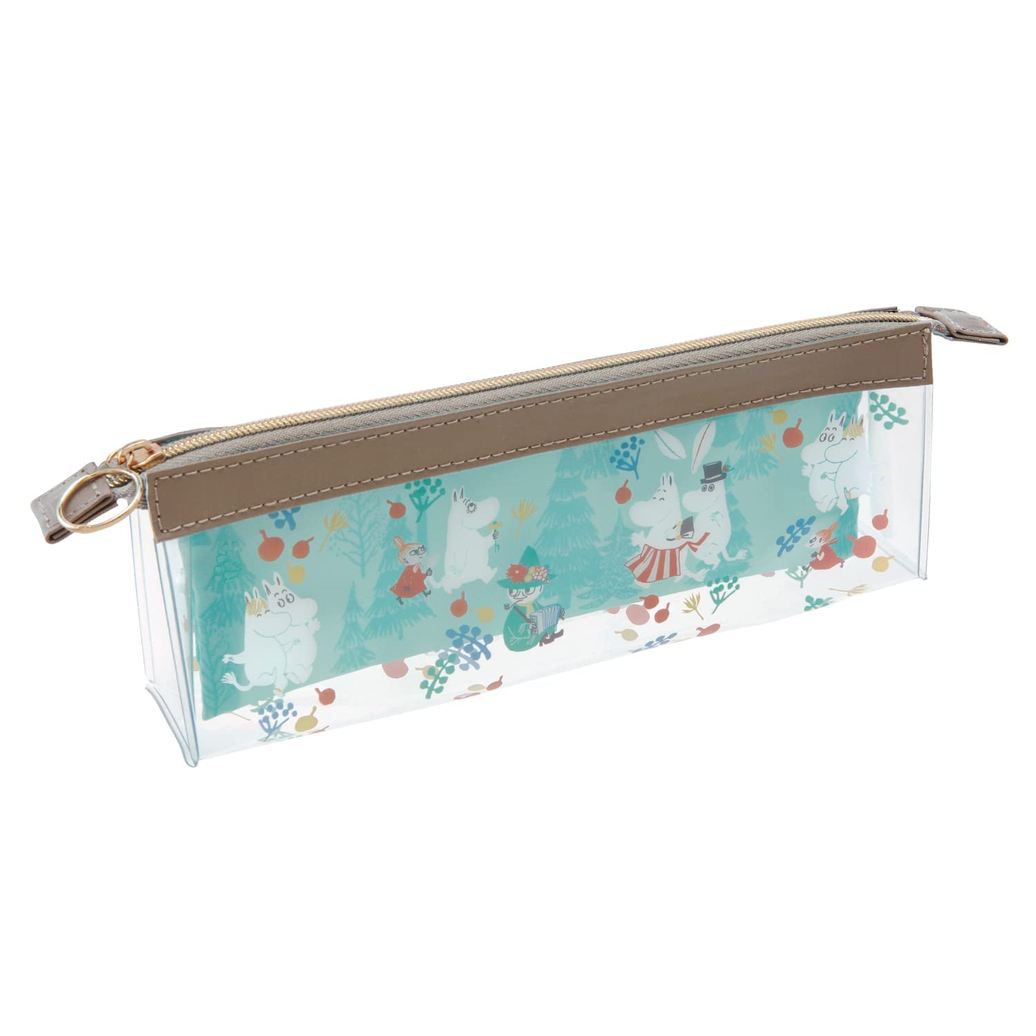 

Gakken Staful Moomin Ручка F160 Зеленый Чехол, Маленький, F16055, зелёный