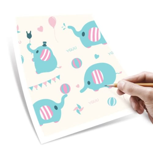 Laundry Net for Underwear, 2022 Latest Model with Mini Washboard (Elephant)