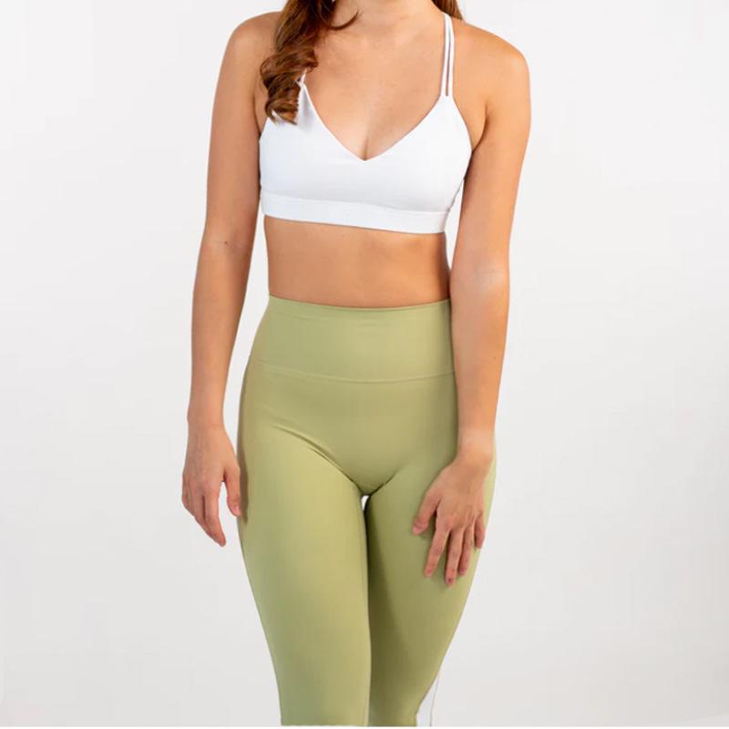 

V-Neck Braided Backless Sweat-Wicking Multi-Functional Sports Bra Extra Extra Large