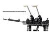 PercussionDRUMS Double Pedal Linkage Rod for Drum Rack