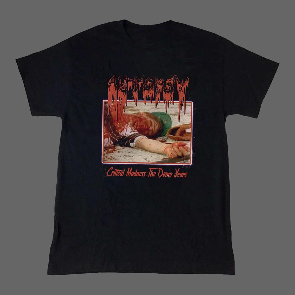 Inspired Autopsy Band Critical Madness Shirt Cotton Black S-5XL TU356 Unisex T-Shirt XXXXL