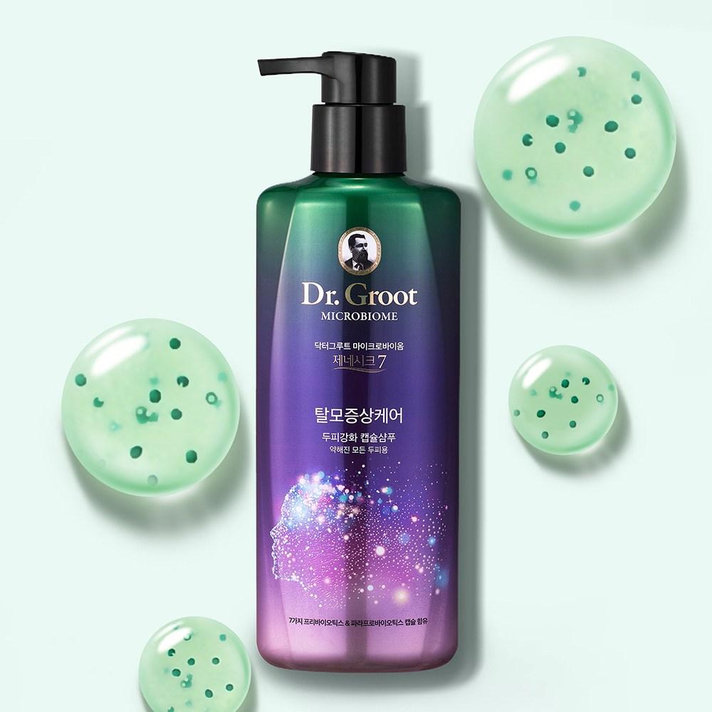 Dr. Groot Microbiome Genesique 7 Shampooing fortifiant pour cuir chevelu Parfum d'agrumes, 400 ml, 1 pièce