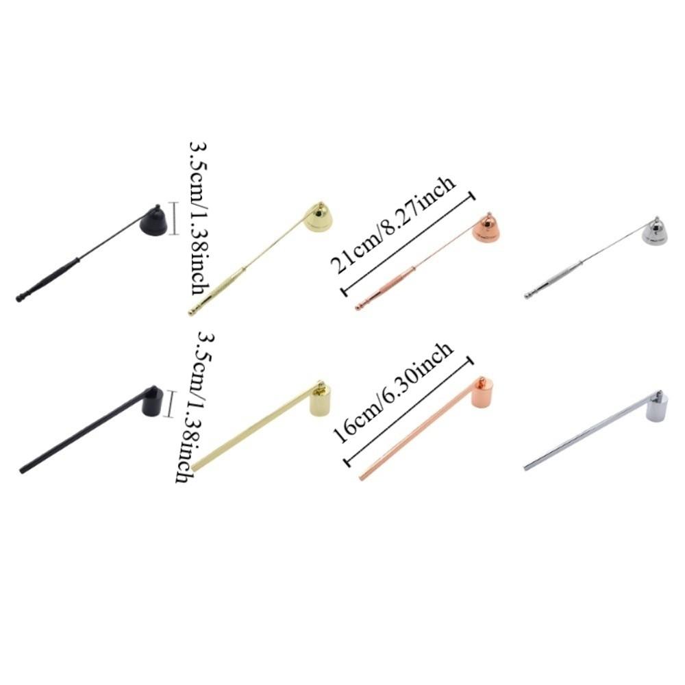 Long Handle Bell Shape Candle Damper Candle Accessories  Candlelight Dinner