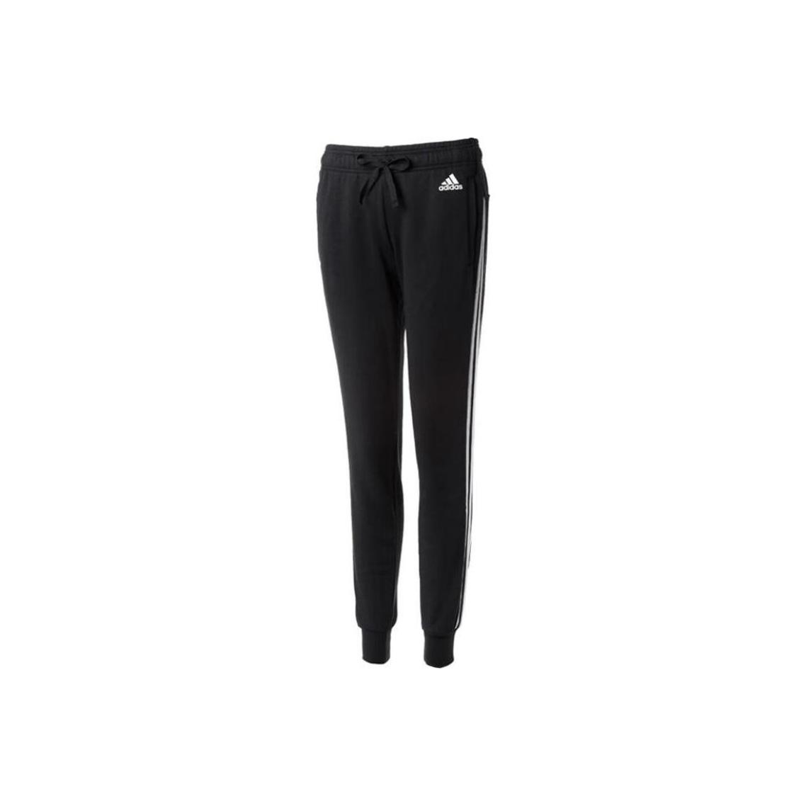 Adidas PT SJ зауженные книзу спортивные брюки женские черные DY8668 S