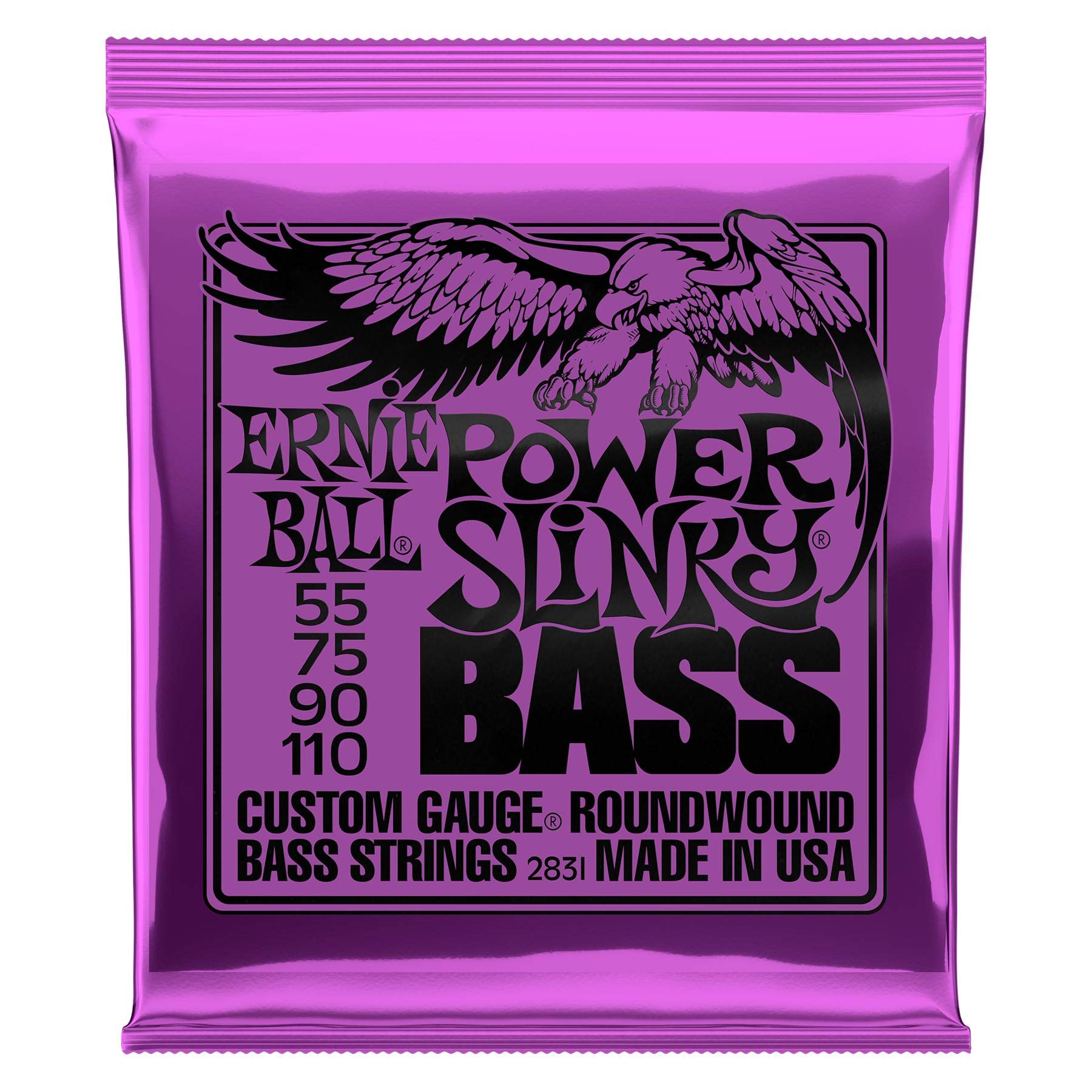 [Genuine Product] ERNIE BALL 2831 Bass Strings (55-110) POWER SLINKY BASS Power Slinky Bass