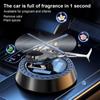 Solar-Aromatherapie-Diffusor fürs Auto, solarbetrieben, für Auto-Aromatherapie, Ornament, zarte Textur, Auto-Dekorationswerkzeug für SUVs, Mini