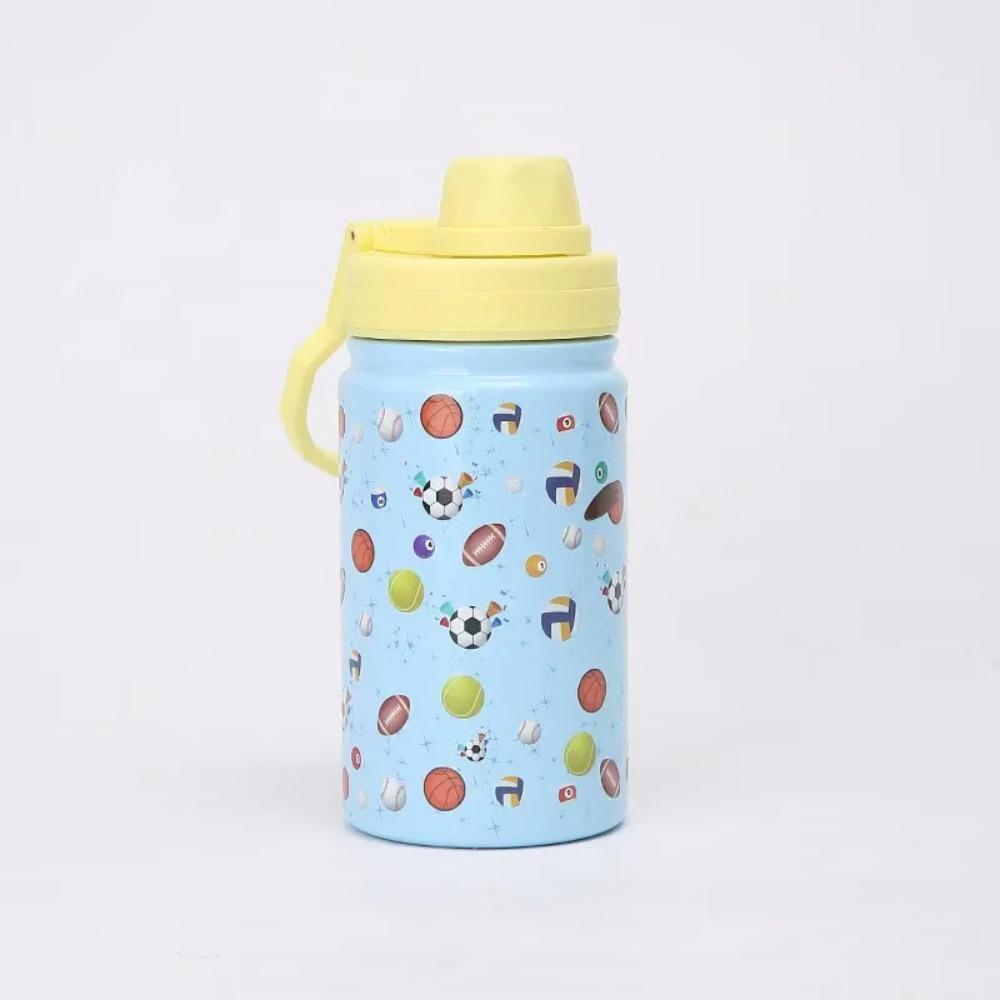 400ML Children Thermos Water Bottle Kids Thermos Mug Baby Duck Billed Straw 316 Stainless Steel Vacuum Flasks Tumbler Thermo Cup