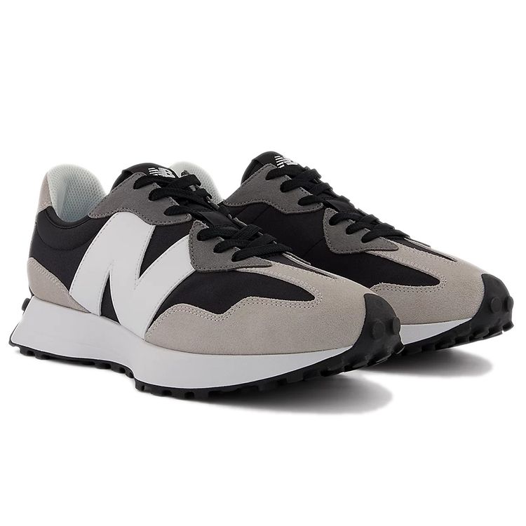 New Balance 327 Black White Unisex Sneakers MS327BD