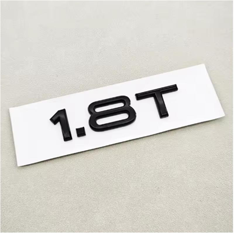 2026 Hot ABS Letters Car Sticker Rear Trunk Badge Logo 1.8T 2.0T 3.0T Emblem For Audi A3 A4 A5 A6 A7 A8 Q2 Q3 Q5 Q7 Q8 Car Accessories