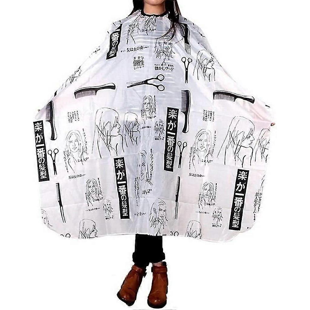 Durable Hairdressing Cape for Haircuts & Dyeing - Professional Salon Apron, Easy to Clean, Full Coverage