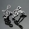 Treble Clef Guitar Cuff Links Drum Music Instrument Series Cufflinks Music Note Sleeve Button  Men